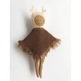 forest friends small doll reindeer hat