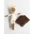 forest friends small doll reindeer hat