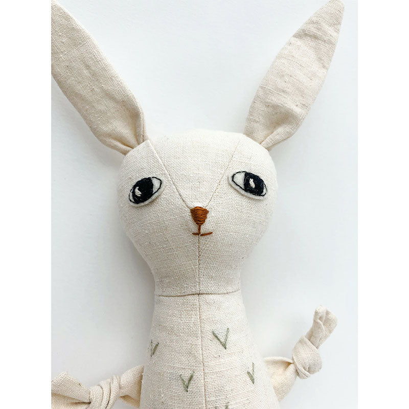 bunny teething doll