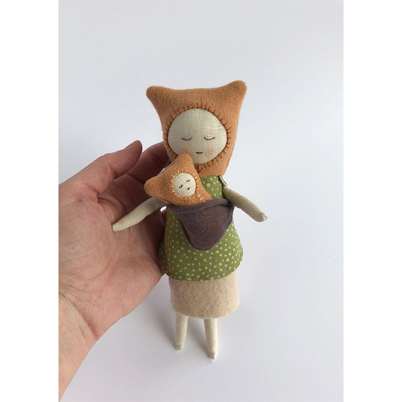 forest friends large doll with baby